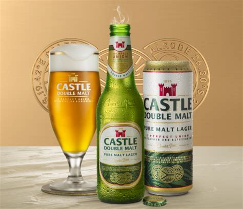 castle lager double malt.